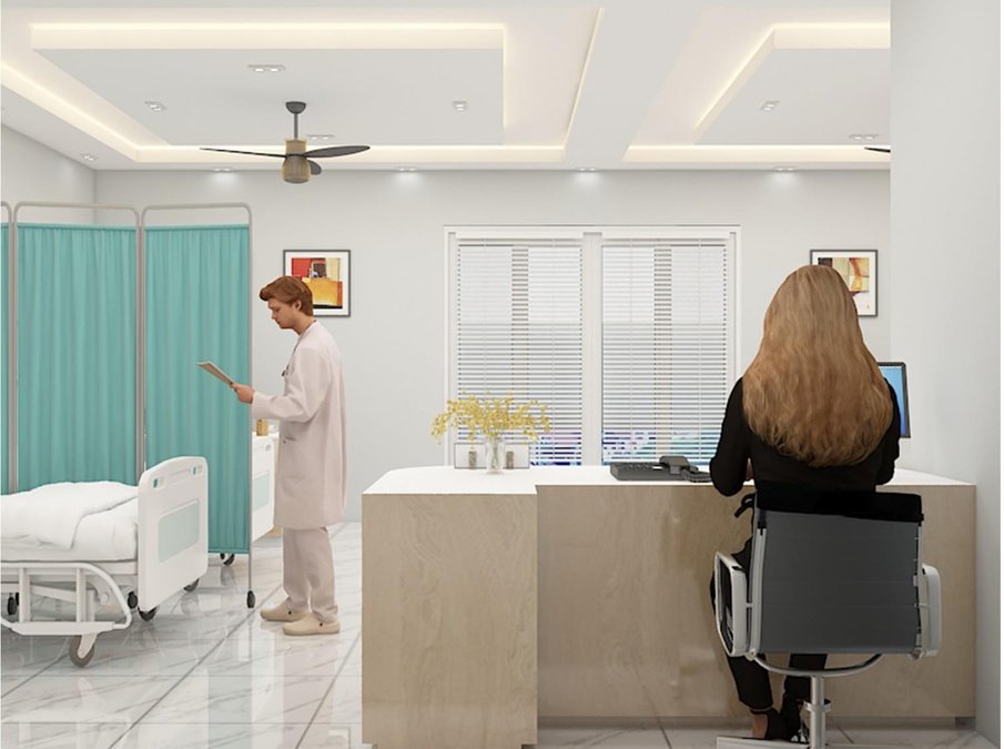 19 Modern Office Reception Area